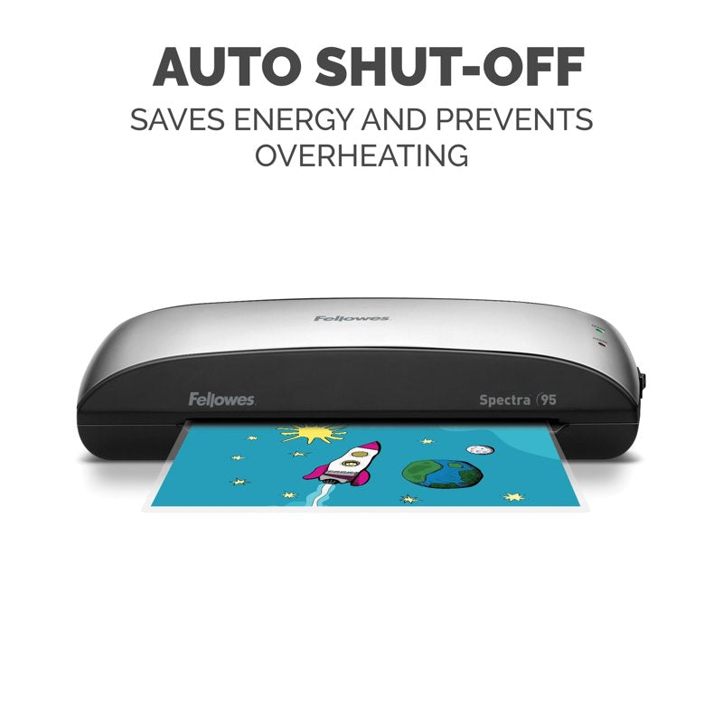 Laminator with Combo Kit - 9.5-Inch Entry Width, User-Friendly Document & Photo Laminator