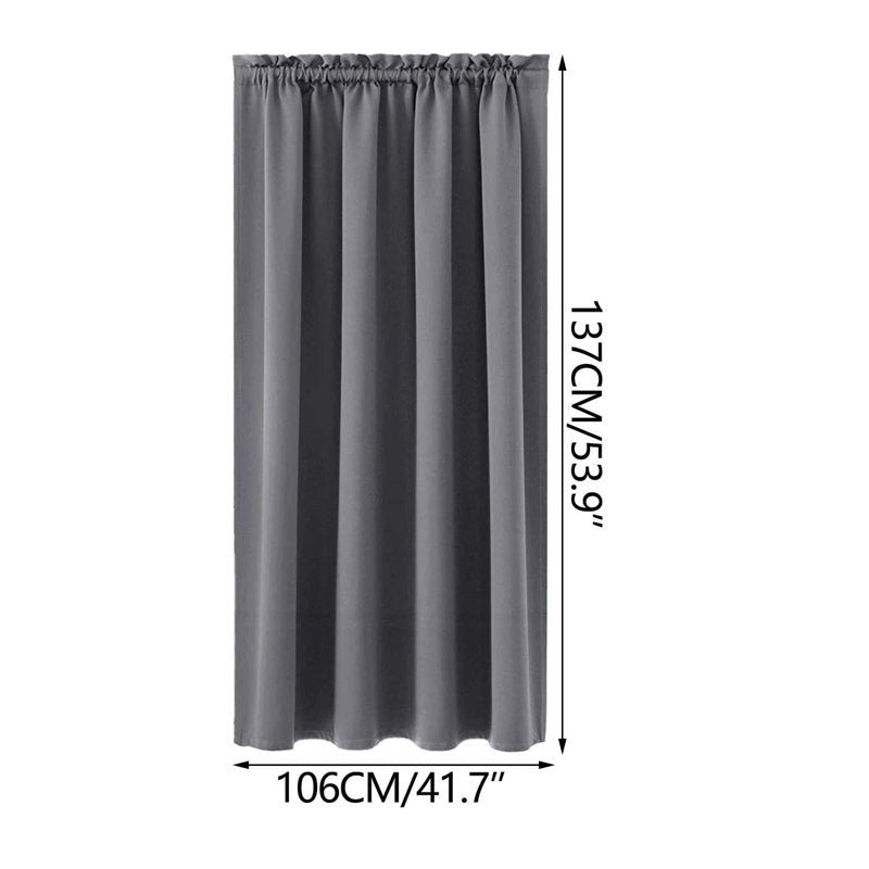 Blackout Window Curtains 42x54in - Thermal Insulated Noise Reducing Drapes for Living Room & Bedroom