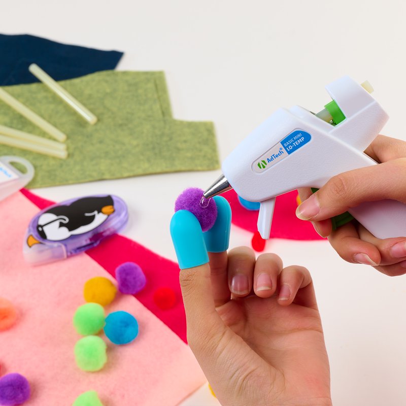 Mini Glue Gun Low Temperature Crafting Tool - 3 Pack