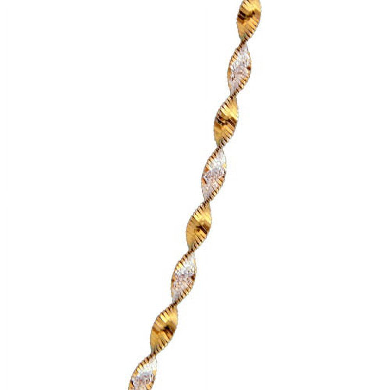 Sterling Silver Herringbone Necklace 18 Inches - Women's Jewelry