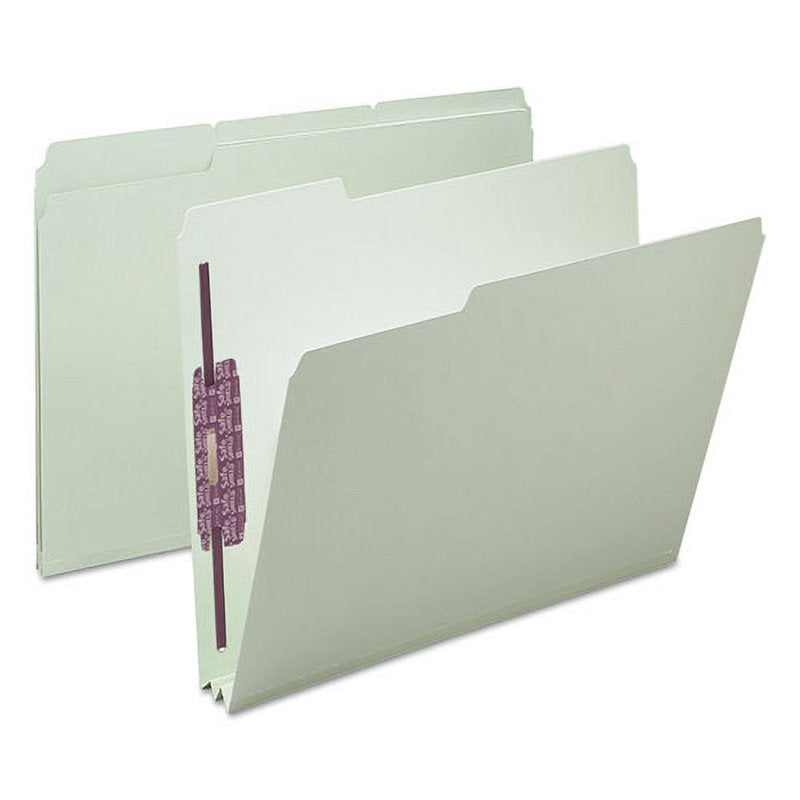 Fastener Folders with SafeShield Coated Fasteners, Letter Size, 25 Per Box