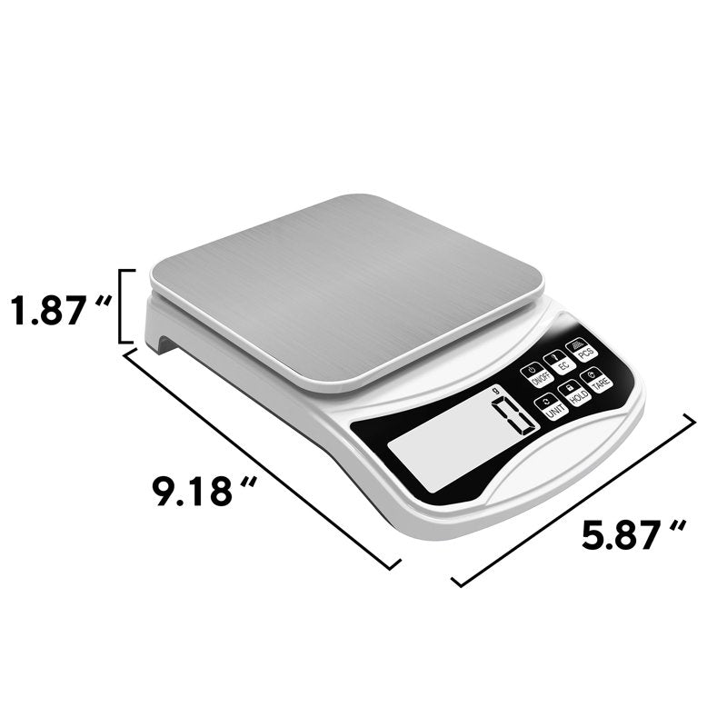 Digital Postal Scale 66 lb Capacity with LCD Display for Small Business