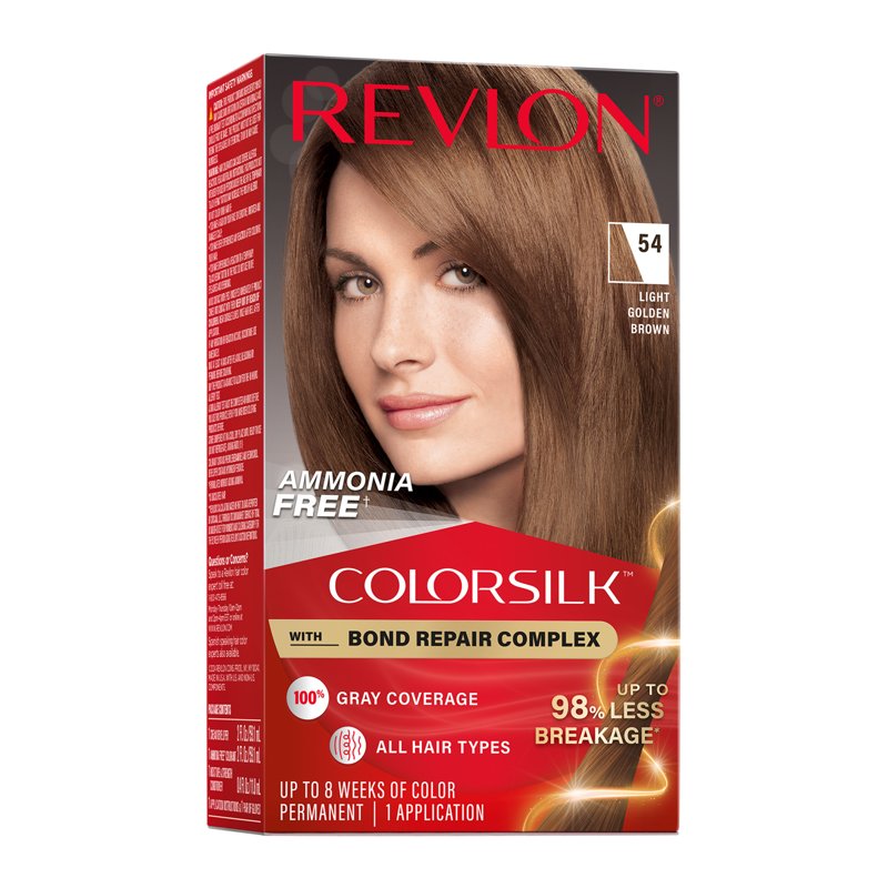 Multi-Pack Hair Color Kit with Bond Repair Complex - 98% Less Breakage, 8 Weeks Vibrant Color