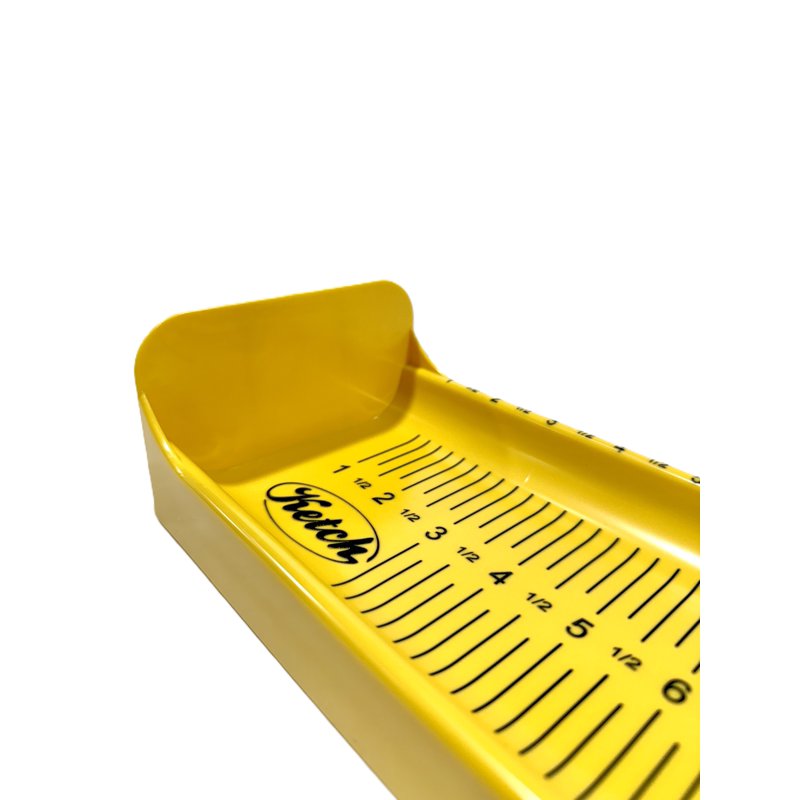 Fishing Measuring Board 26 Inch for Catch and Release Fish Lengths - Durable Polycarbonate