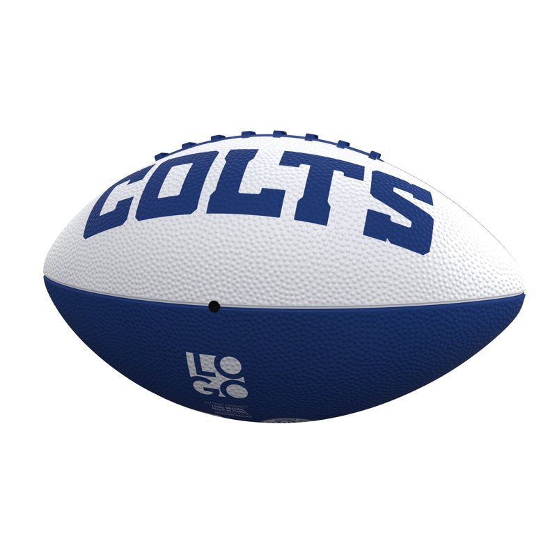 Indianapolis Colts Junior Football with Logo Pinwheel Design - Textured Grip