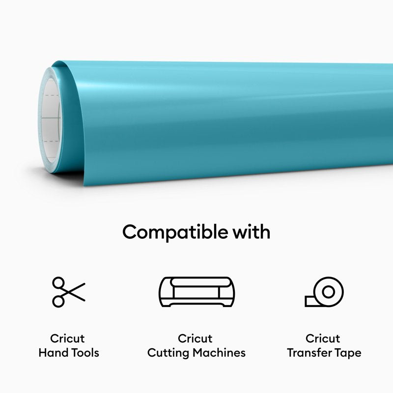 Color-Changing Vinyl - Heat-Activated, Permanent Craft Material, 12x24 Inches