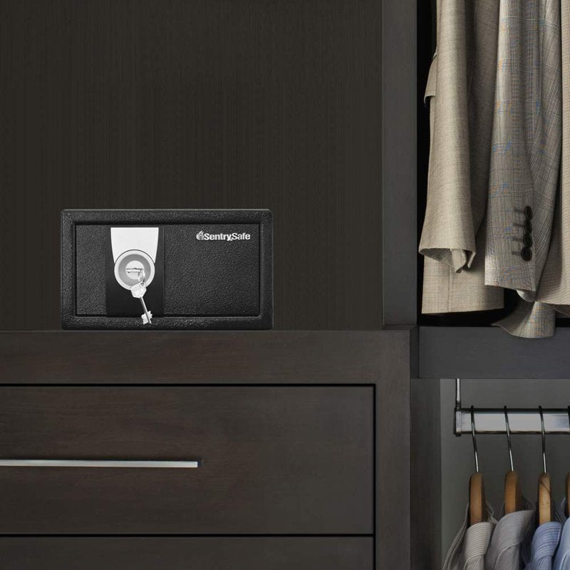 Small Steel Security Safe for Valuables - SentrySafe