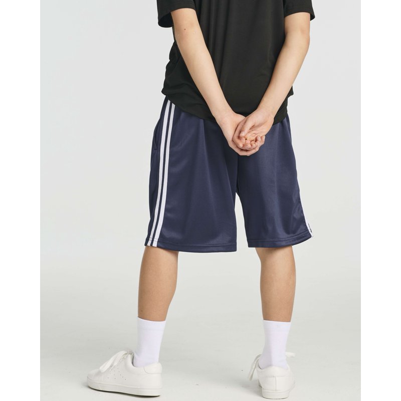 Youth Boys' Athletic Basketball Shorts with Pockets - Activewear for Ages 4-18