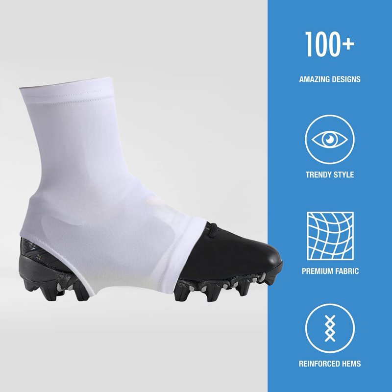 Football Cleat Covers Lightweight Elastic Wraps for Soccer, Rugby, Hockey