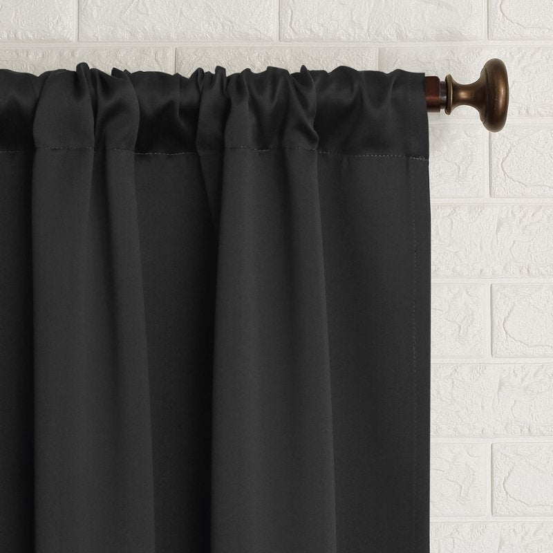 Blackout Curtain Panel - Thermal Insulated Room Darkening Drapery
