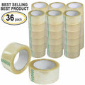 36 Rolls Clear Packing Tape - 2-Inch x 110 Yards Heavy Duty Sealing Tape