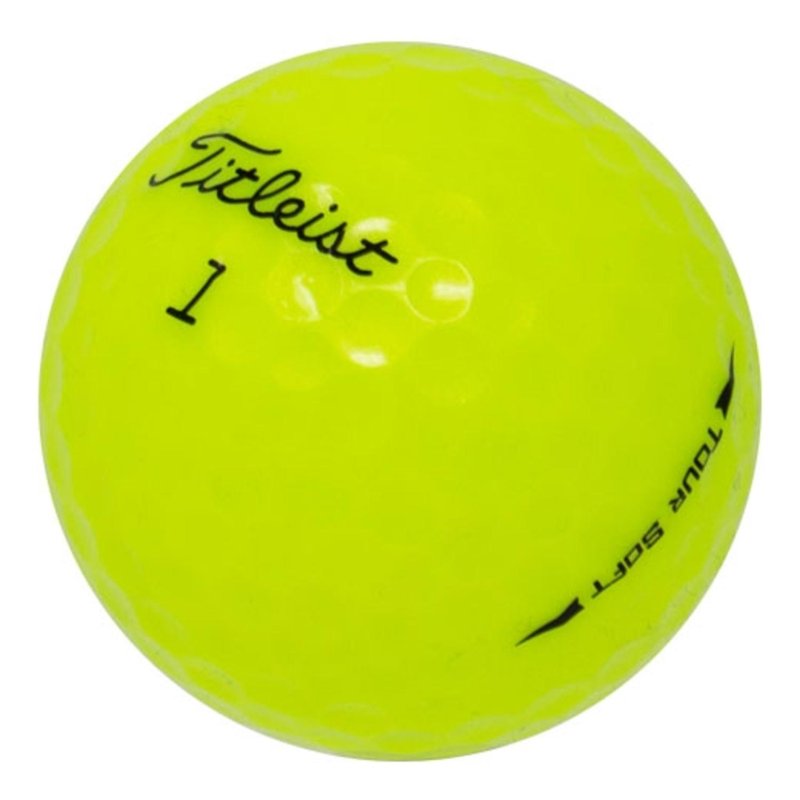 12-48 Pack Titleist Tour Soft Golf Balls - Soft Feel, Long Distance, Pristine Condition