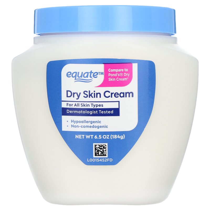 Dry Skin Moisturizer Cream for All Skin Types - 6.5 oz, Pack of 2