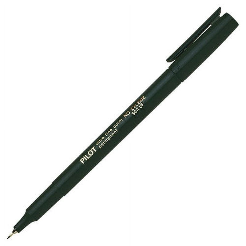 Permanent Marker Black Fine Tip - Waterproof & Low Odor for Office & Crafts