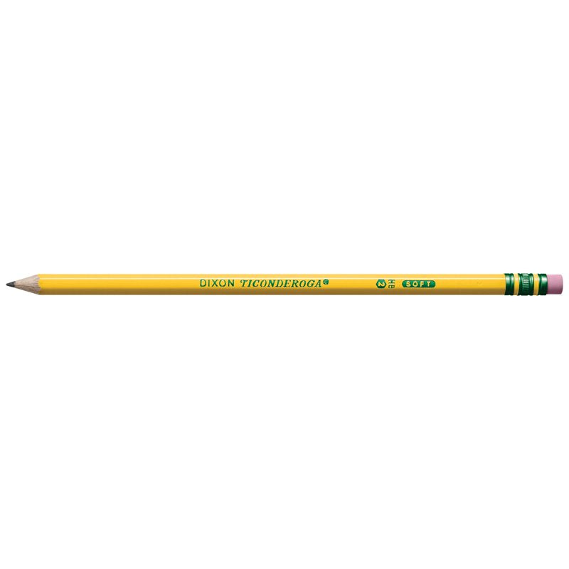 Pre-Sharpened #2 HB Wood-Cased Pencils 30 Count - Soft Lead, Yellow