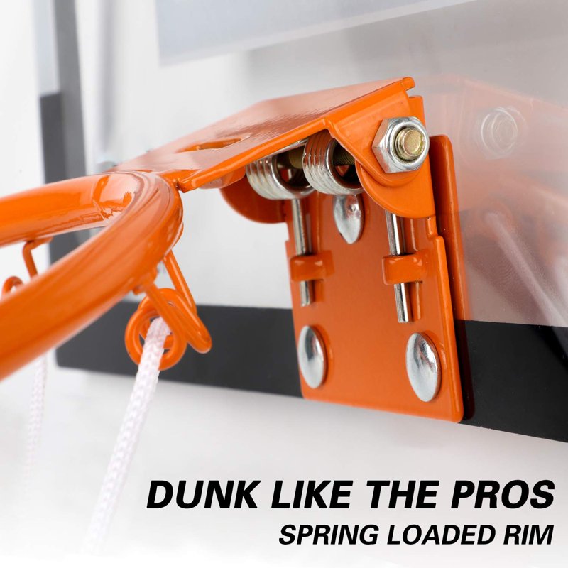 Indoor & Outdoor Mini Basketball Hoop for Door Wall - Kids & Adults