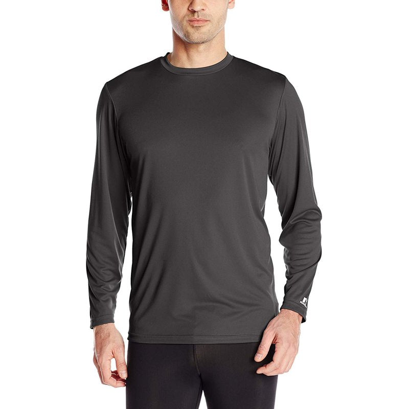 Russell Athletic Dri-Power Core Performance Long Sleeve Tee 2XL Stealth