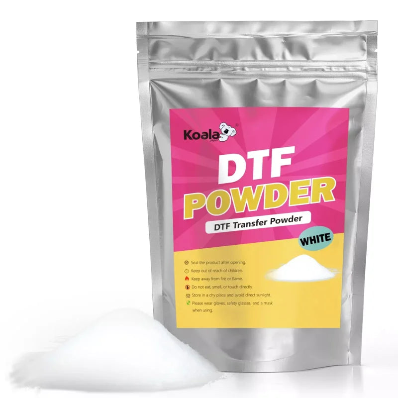 KOALA DTF Transfer Film & Powder Kit - 11x17 Sublimation Paper 50 Sheets & 2.2lb Powder