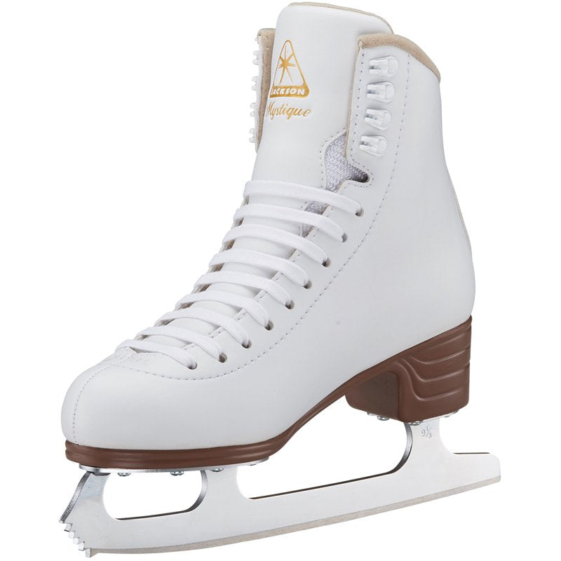 Light Support Figure Skates for Women - Beginner Leather Ice Skates