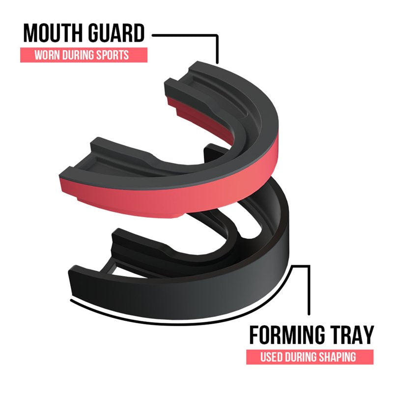 Sport Mouth Guard for Boxing, MMA, Basketball, Soccer & Contact Sports - Custom Fit, Impact Protection