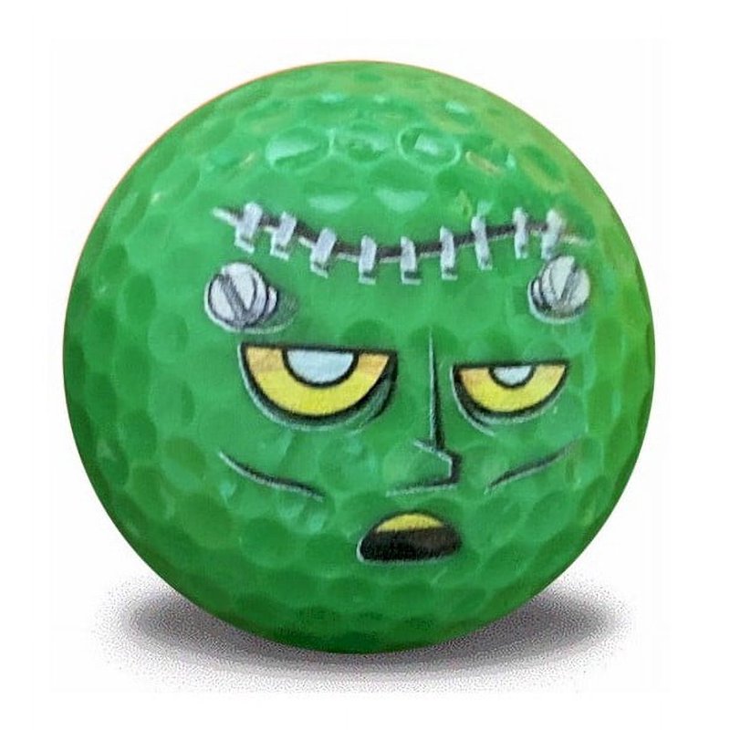 Halloween Monster Golf Balls - 12-Pack Spooky Monster Design Golf Gift Set