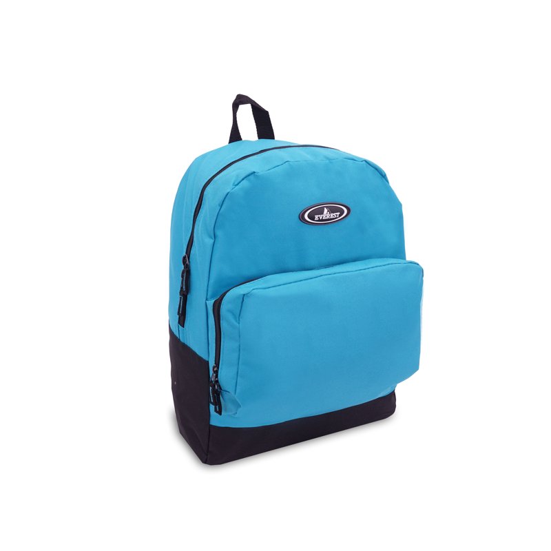 Classic Unisex 17-Inch Backpack with Front Organizer for School Work Travel