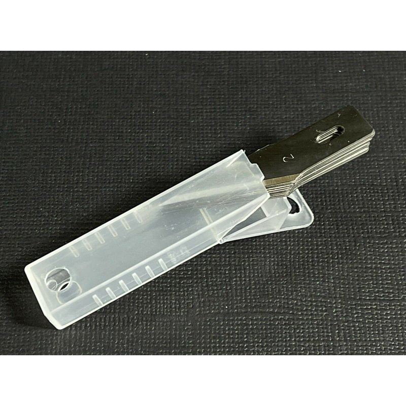 100 Pack Hobby Knife Blades Replacement Sharp Blades for Art & Crafting