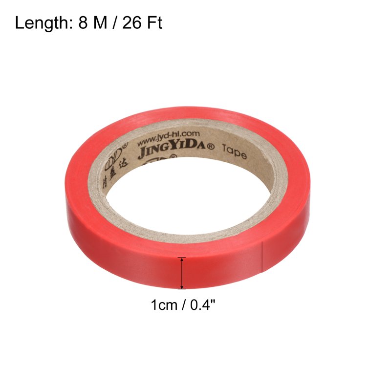 Grip Finishing Tape for Rackets - Red, Tennis & Badminton Tape