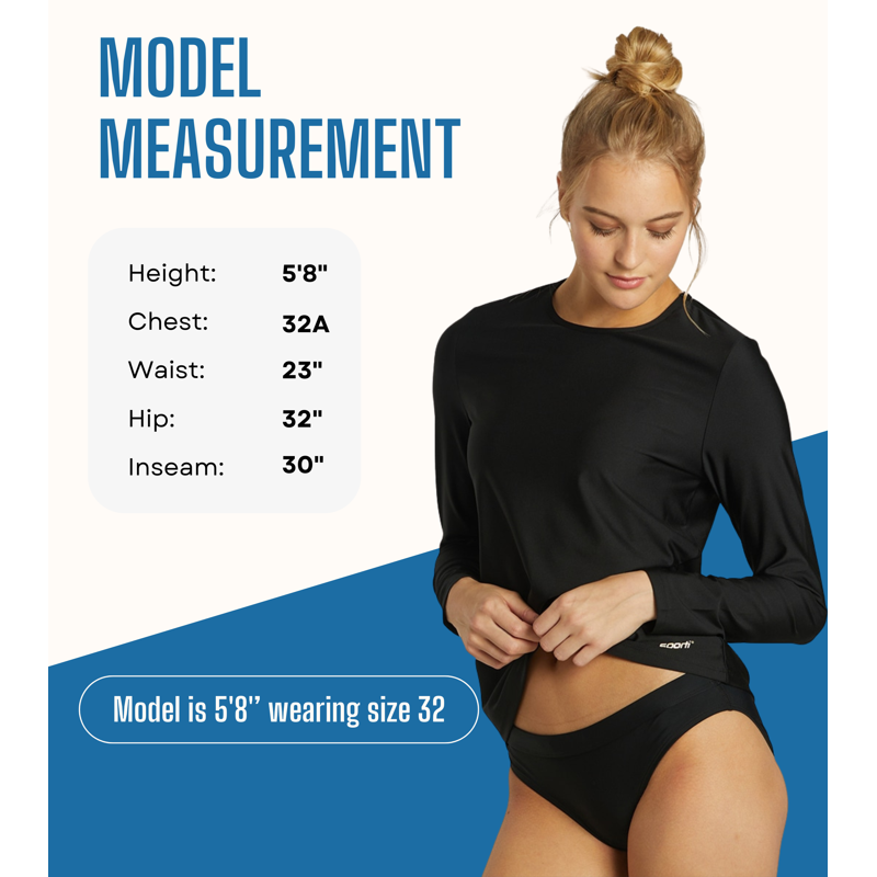Women's Swim Skort Bottom with UPF 50+ Protection and Full Coverage