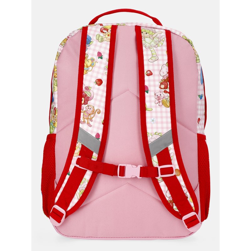 Kids Girls Gingham Backpack with Multiple Pockets for School & Travel