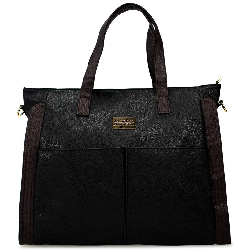 Vegan Leather Travel Tote Bag for Women - Spacious Weekender Bag with Interior Pockets