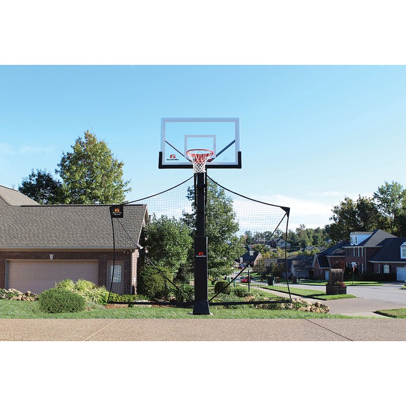 Goalrilla Basketball Yard Guard Defensive Net System for Court Safety