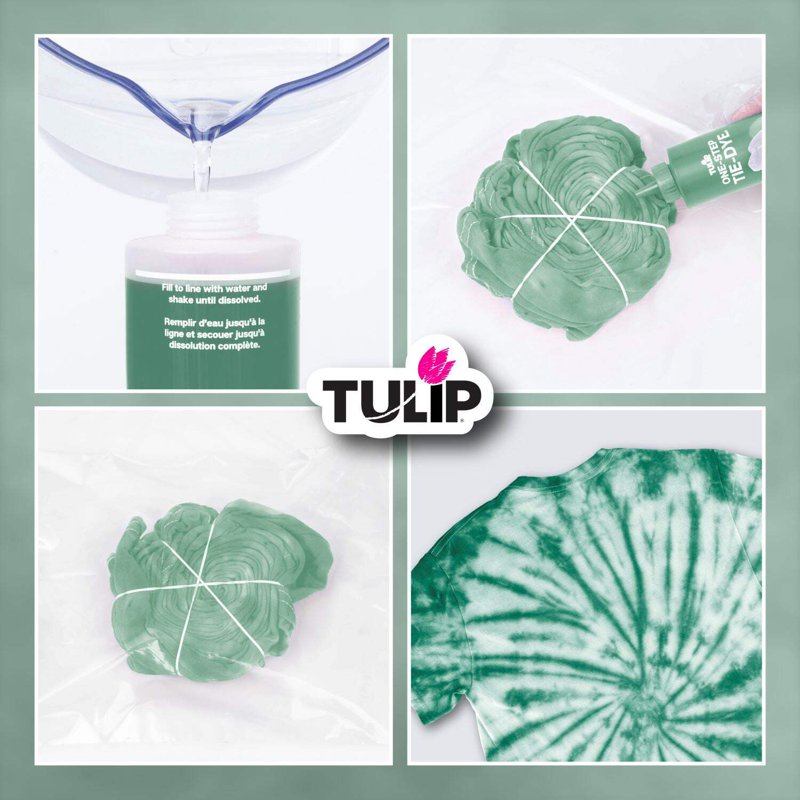 Tie-Dye Fabric Dye Kit for DIY Projects - Up to 3 Colors & Projects