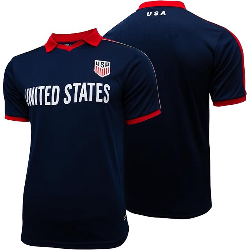 U.S. Soccer Elite Game Day T-Shirt - Navy, Small (Variation Navy 153, S)