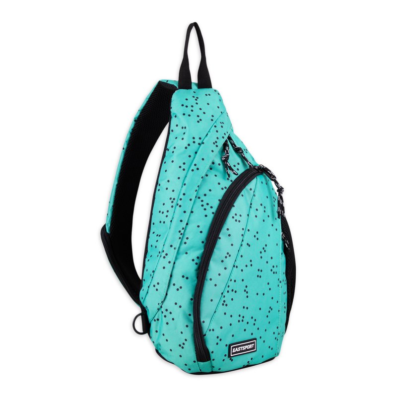 Unisex Sling Backpack with Multiple Compartments - Compact & Reversible Shoulder Bag