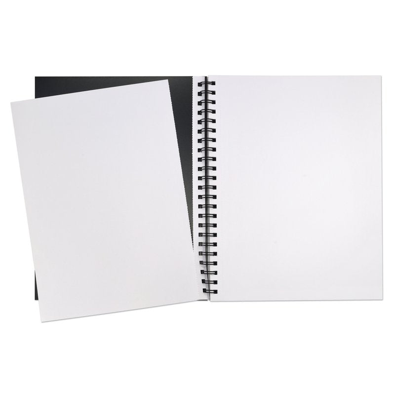 Heavyweight Sketch Book with Poly Cover - 75 Sheets, 9x12 Inches