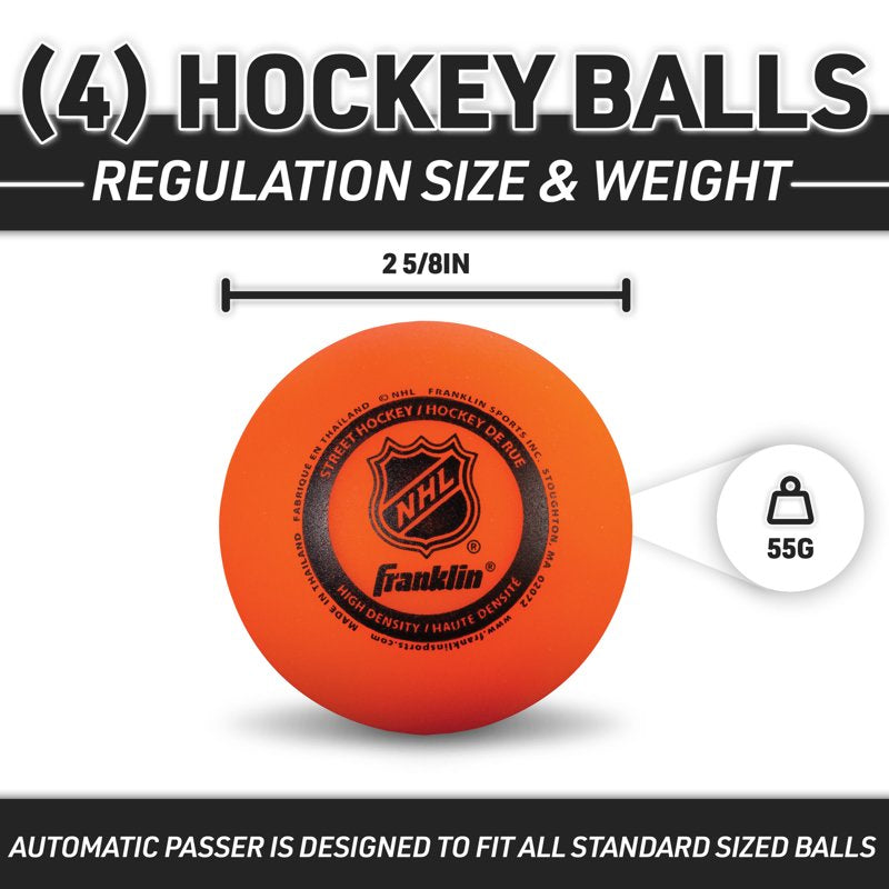 Automatic Hockey Ball Passer Machine for Kids - Shooting & Training Equipment