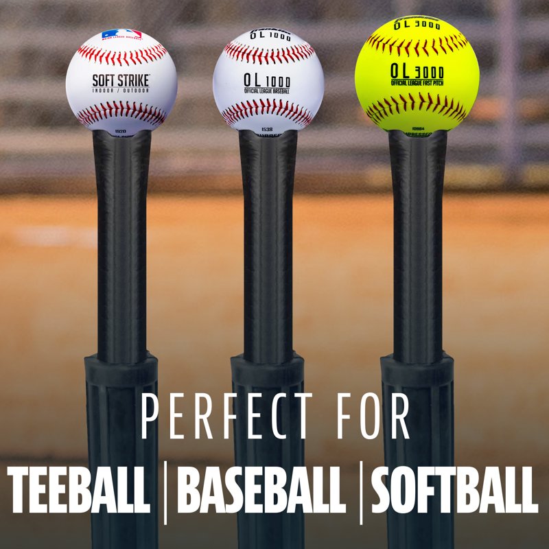 Kids Baseball Batting Tee Adjustable 3-Position Practice Equipment