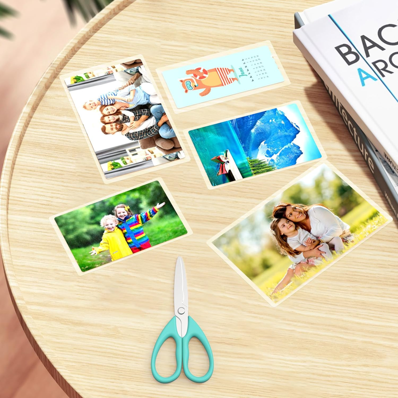 Self-Adhesive Laminating Sheets 8.5 x 11 Inches Pack of 25 - No Laminator Needed