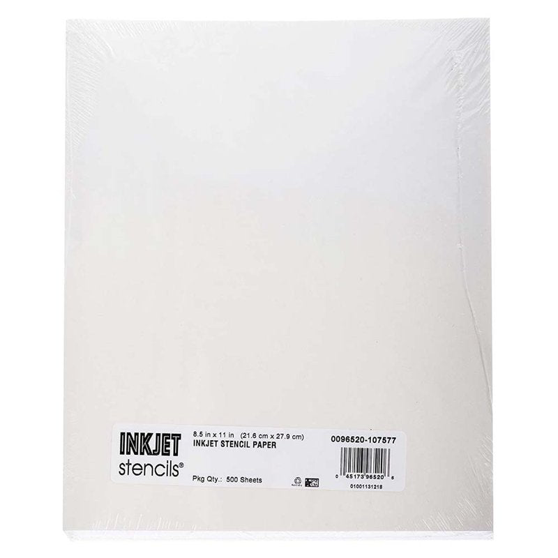 InkJet Tracing & Stencil Paper - 8.5 x 11 Inches, 500 Sheets, Multipurpose