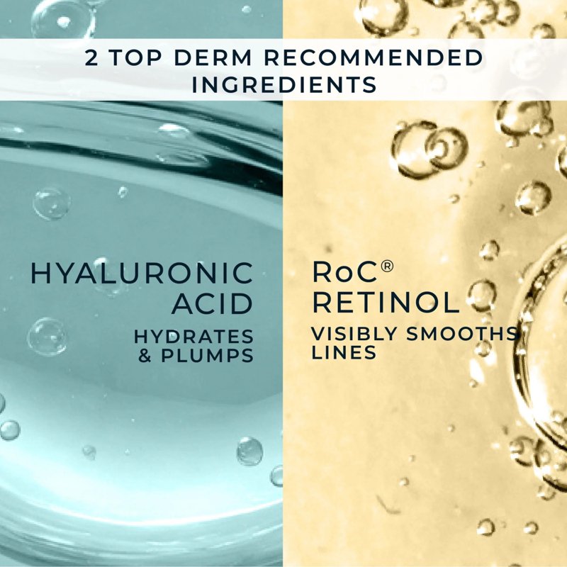 Retinol and Hyaluronic Acid Face & Neck Moisturizer - 1.7 oz, Fragrance-Free, Hydrates 48H