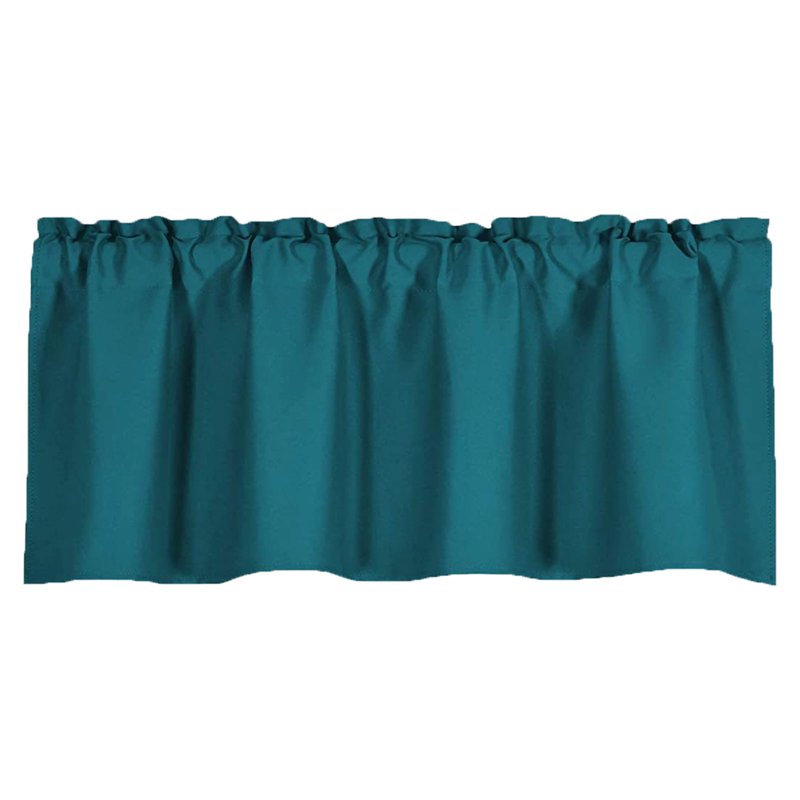 Blackout Window Valance Curtain 57x18 Inches for Kitchen & Living Room