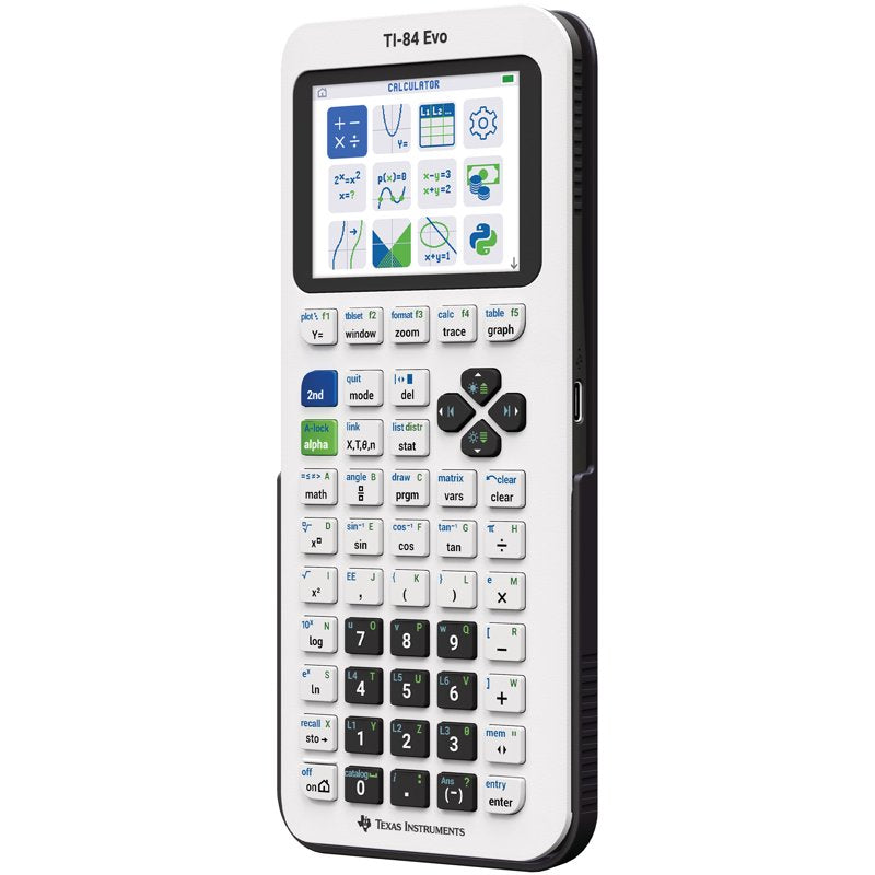 TI-84 Evo Graphing Calculator with Python - STEM Math Tool for Students