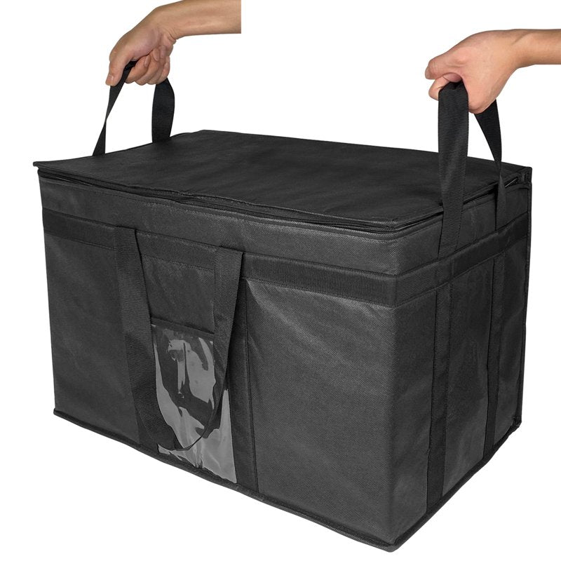 Insulated Cooler Bag Large Food Delivery & Grocery Transport 23x15x14
