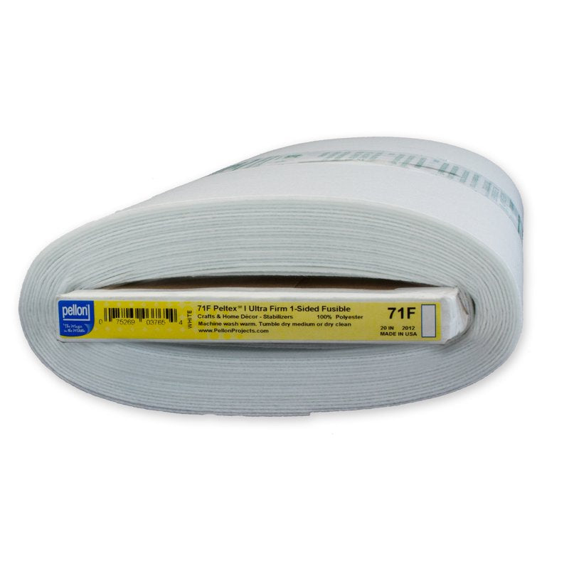Heavyweight Fabric Interfacing - White, 20" x 10 Yards, Craft & Sewing Stabilizer