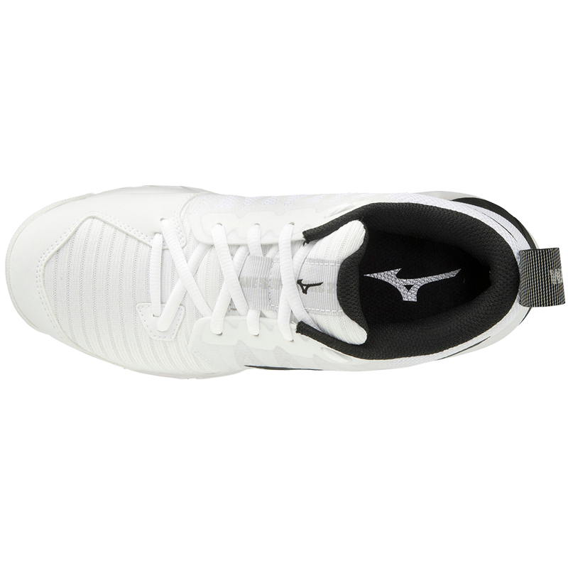 Mizuno Women's Volleyball Shoes Wave Supersonic 2 Size 10 White-Black