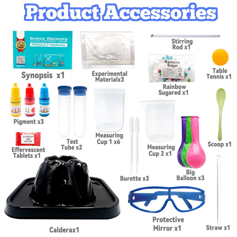Kids Science Kit with 68 Lab Experiments STEM Learning Toys for Ages 8-12