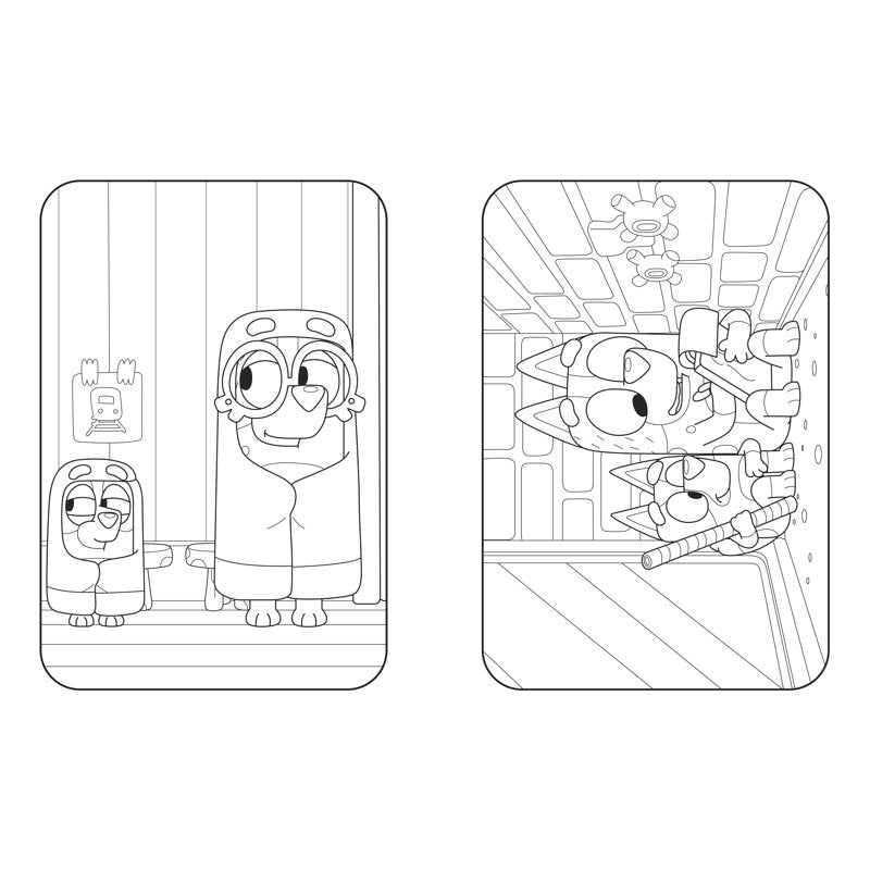 Bluey Coloring Book for Kids - 128 Pages of Favorite Adventures