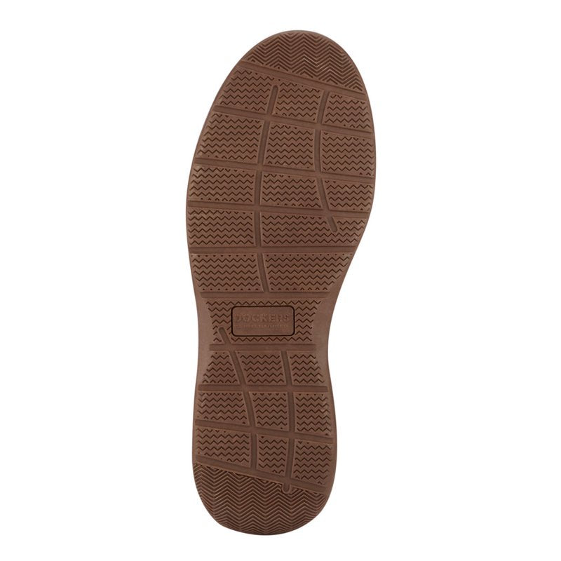 Men's Leather Boat Shoes with Stain & Water Defender - Casual Slip-On Footwear