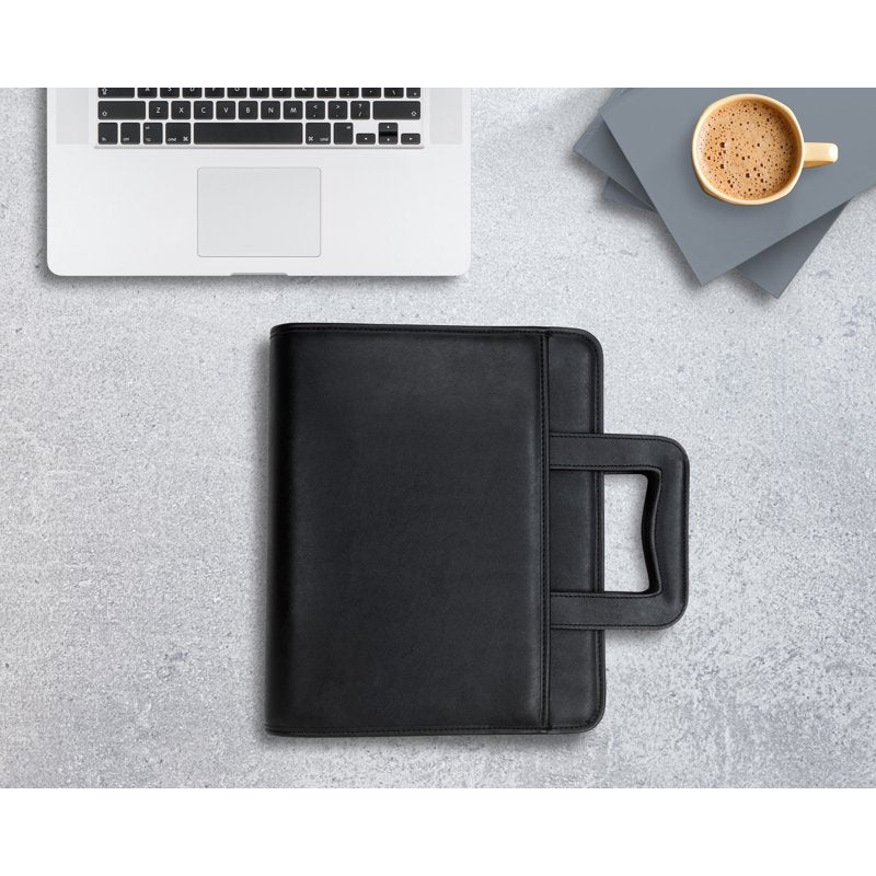 Professional 2-Inch Ring Binder Portfolio with Zippered Case & Tablet Sleeve
